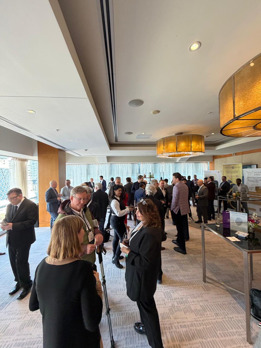 TDGGold's tweet photo. ✨ We appreciate everyone who joined us at our annual PDAC Cocktail Event — it was a great evening and a valuable opportunity to connect with shareholders and investors, as well as leaders across the industry.

@icgsilvergold @RDSMining @AmerPacMine

#Gold #PreciousMetals #copper #Mining #JuniorMining #Exploration #BritishColumbia #Investing

🇨🇦 $TDG.V | 🇺🇸 $TDGGF