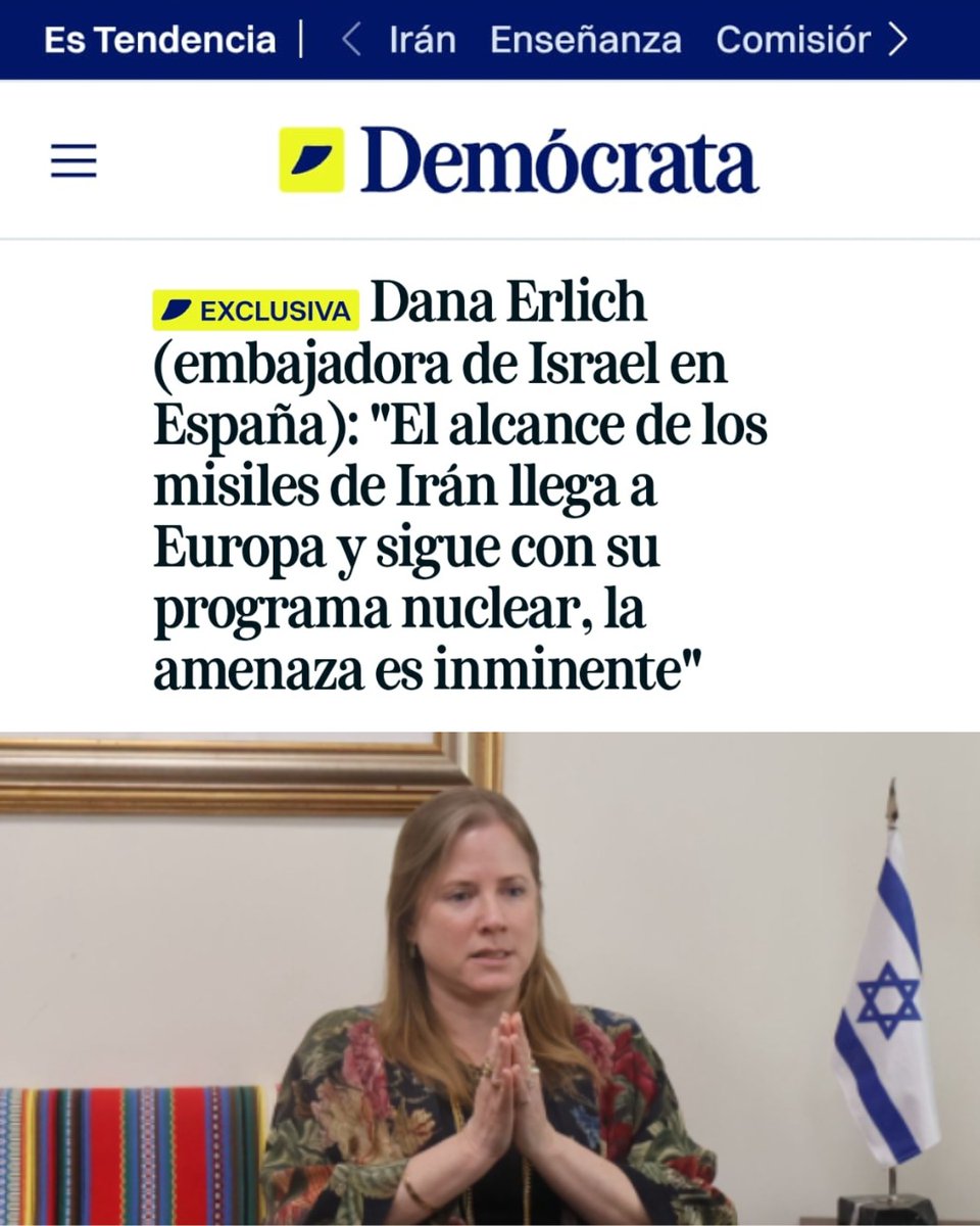 Israel en España 🇮🇱 tweet media