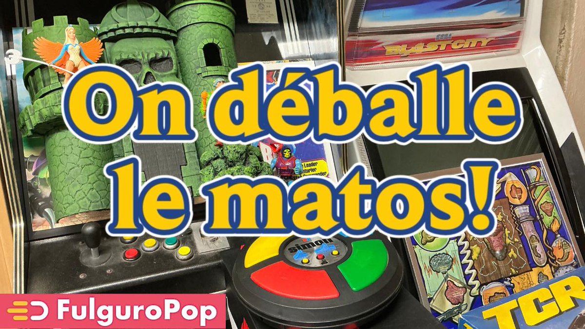 FulguroPop's tweet image. RDV demain soir sur notre chaîne YT pour un nouvel épisode d'On déballe le matos !