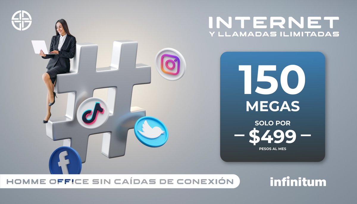 Becc_of's tweet photo. 😎Lleva tu conexión al siguiente nivel con 150 MEGAS, ideal para casas con múltiples dispositivos conectados simultáneamente.
📞Con lamadas Ilimitadas
💸 Solo $499 al mes

¡Pídelo ahora! 👇
📞 55 2155 9757
📧 contacto@becc.com.mx o representantetelmex@becc.com.mx

#Infinitum https://t.co/gdFvuxXZJY