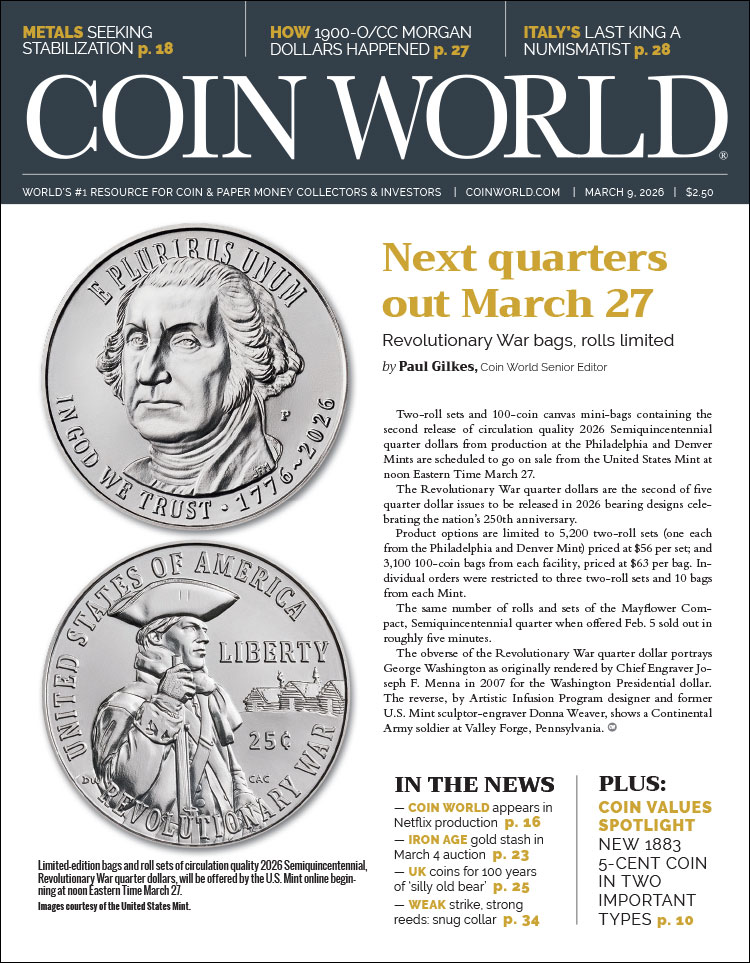 Coin World tweet media