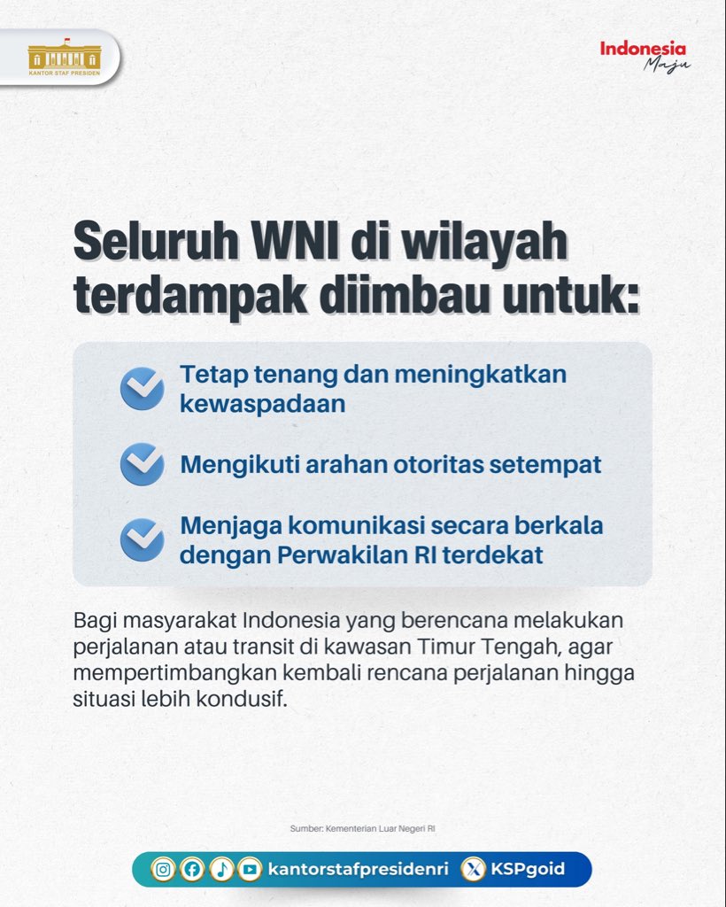 Kantor Staf Presiden tweet media