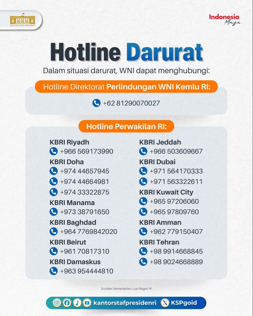 Kantor Staf Presiden tweet media