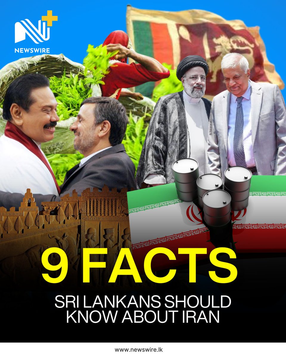 newswireplus's tweet photo. 09 Key Facts Sri Lankans Should Know About Iran https://t.co/cIeJqS5e6Q