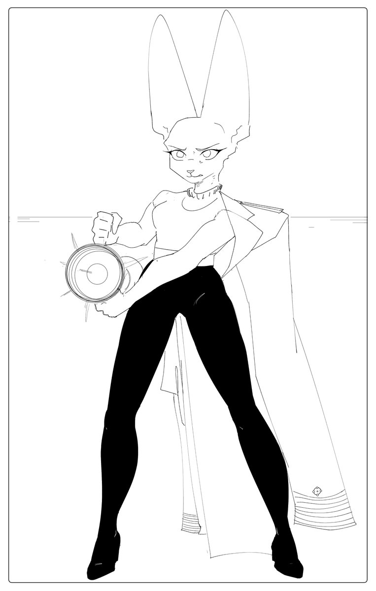 Shrewd_Phox's tweet photo. Repurposing 
More pen testing with my webcomic's character: Mja https://t.co/PNj1Yr36aa