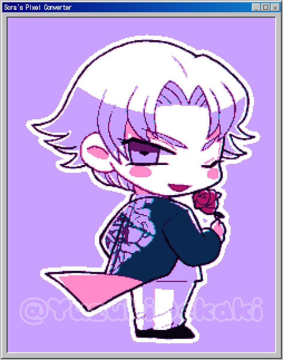 Pixel Art Converter やってみた！