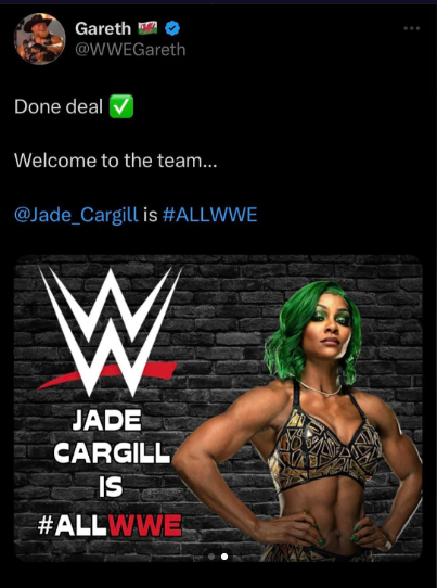 SonOfADaywalker's tweet photo. @supakixbabe Sadly it's nothing new. At the end of the day, you can read these "fans" like a book. 

They hate anyone that's in AEW but love them when they go to WWE.

They love anyone that's in WWE but hate them when they go to AEW (or anywhere else).

I called it the "WWEGareth Effect". https://t.co/b26frszlEB