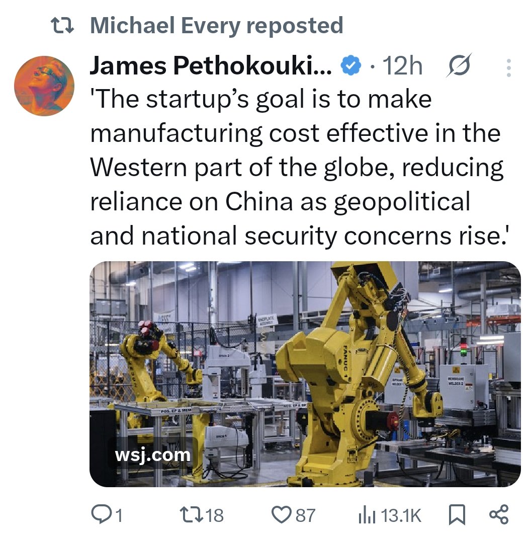 "The Trump administration has no strategy" remains one of the dumbest takes that is still being peddled by numerous "experts."

I cannot tell you if it is going to work out, but you have to be in complete denial to claim it doesn't exist.