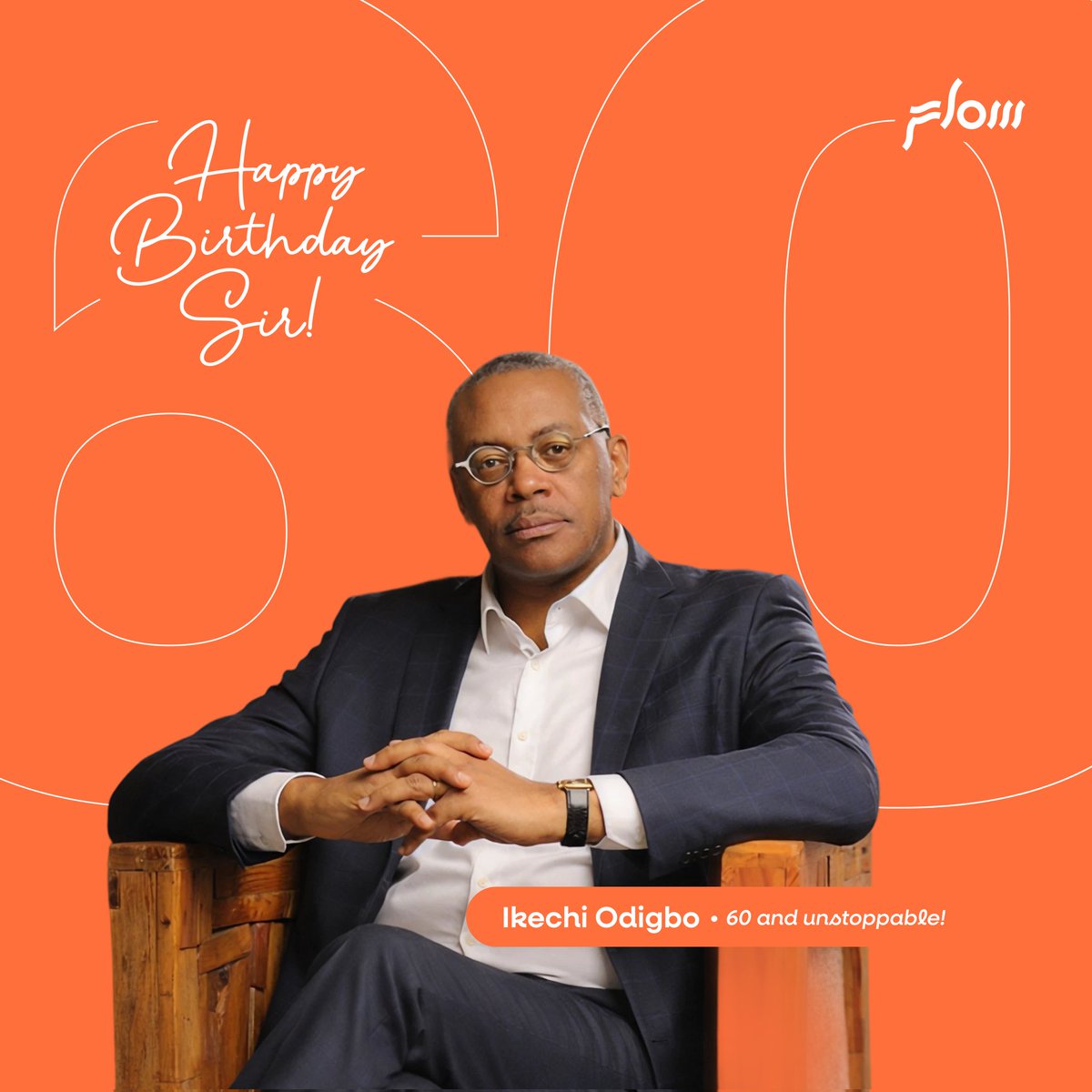 Happy birthday to the man who doesn’t just lead from the front but walks beside every one of us.

We don’t just follow the vision you have for Flow, but also believe in it because you believed in us first.

#Happybirthday, Sir! 🧡
Wishing you greater years ahead
#WinwithFlow