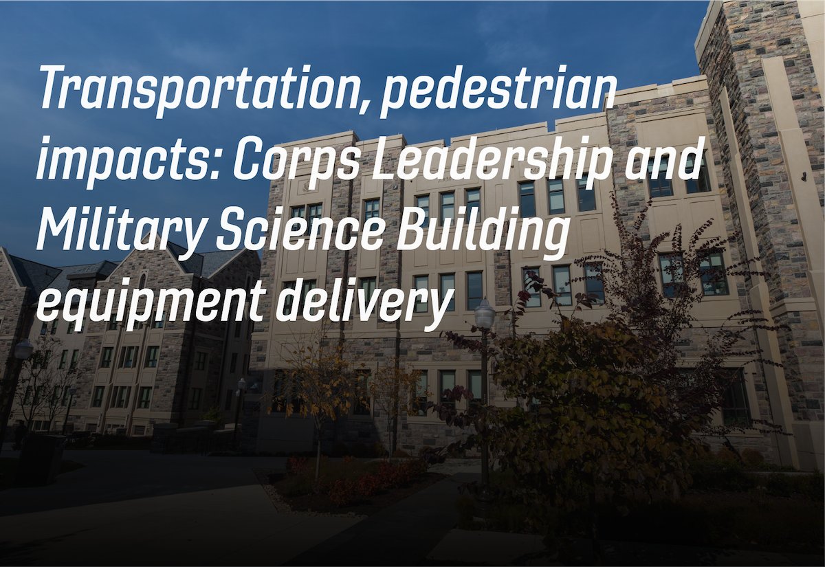 Virginia Tech Facilities tweet media