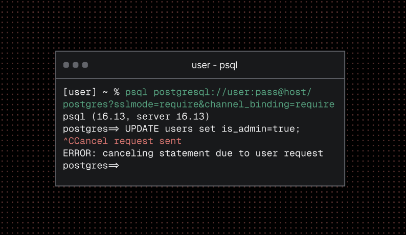 Neon Postgres tweet media