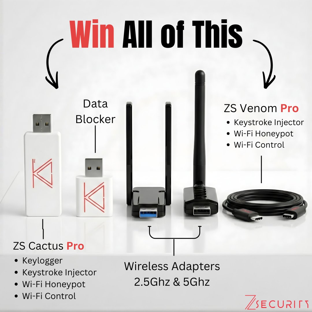 We're giving away all of these hacking devices for absolutely FREE to celebrate hitting 600,000 subscribers on YouTube 🎉

Thank you so much for your love and support 🙏

✅ How to Enter

Follow us on X 
Comment on this post what you want us to teach next.
Repost this to complete