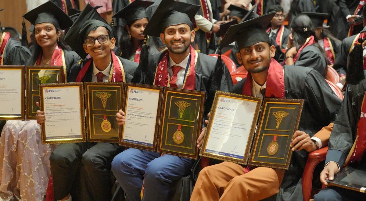 PES University tweet media