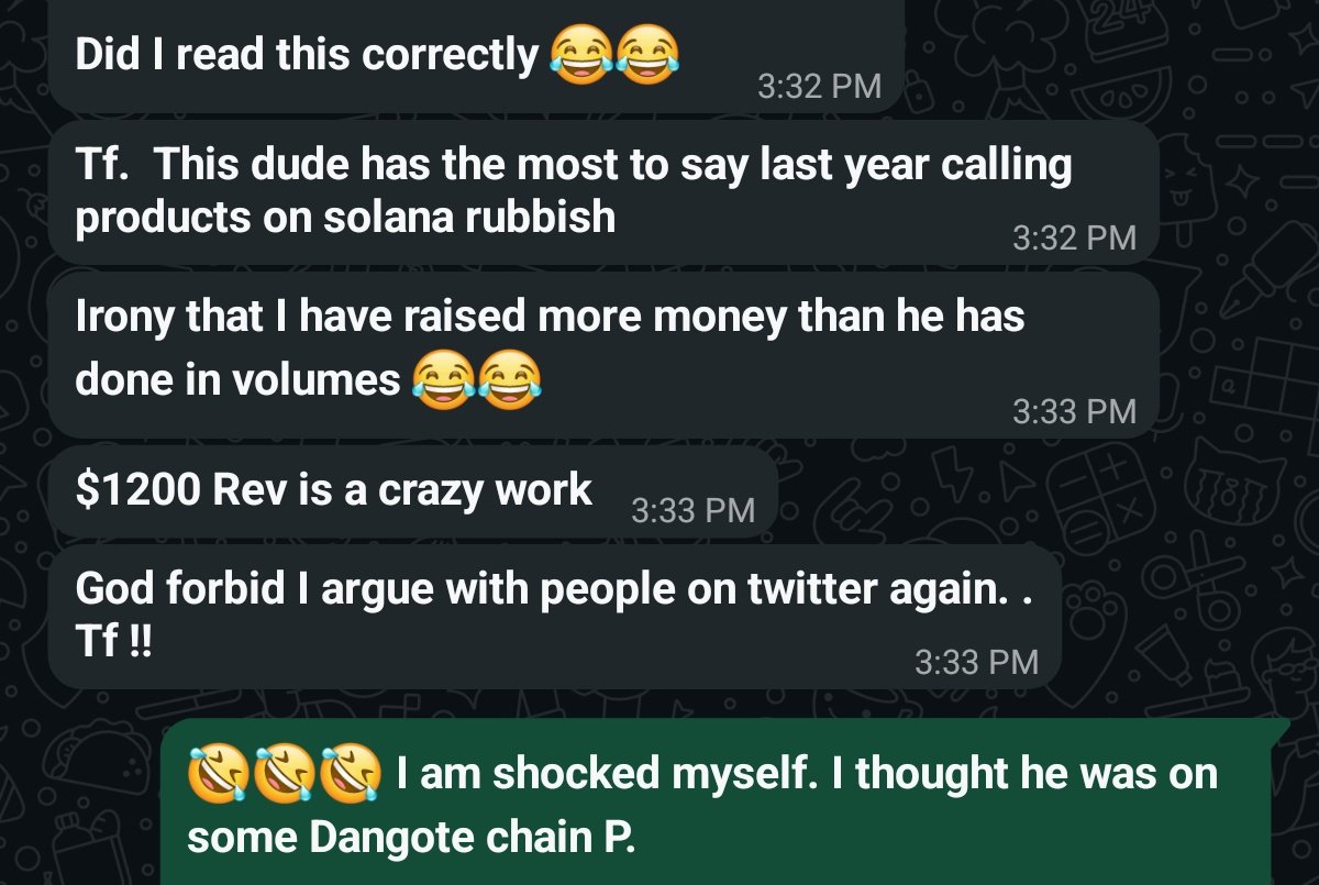 The product you called rubbish was a November 2025 Hackathon project and they're still in beta. Your product has been existing way longer 

Look at them now 👇🏽

You will continue being this Industry's laughing stock.