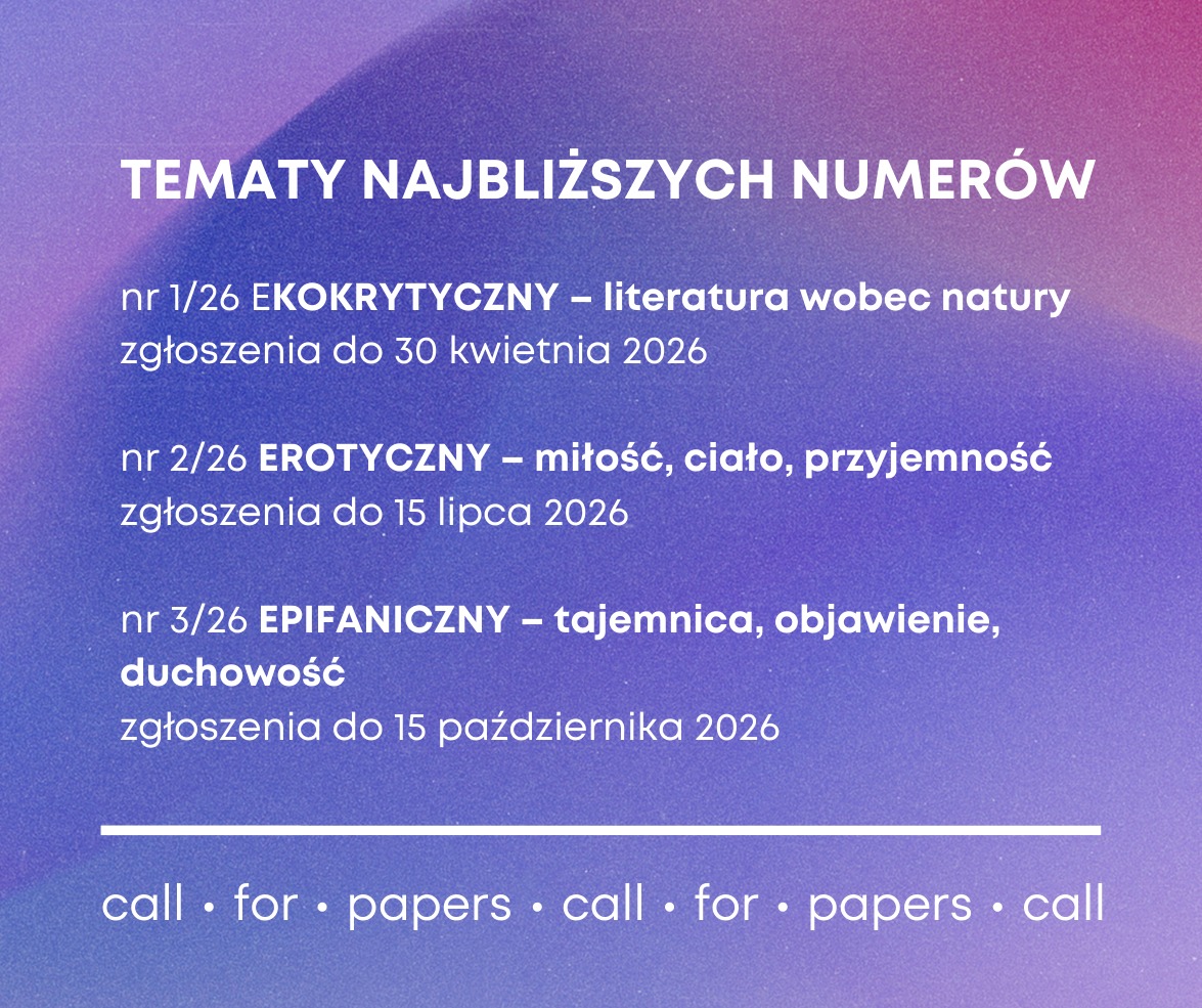 robrut's tweet photo. Moi Drodzy, ogłaszamy nabór tekstów do trzech tegorocznych numerów. Zapraszam w imieniu redakcji na łamy „Tygla Kultury”. CC: @DomLiteratury #TygielKultury #callforpapers https://t.co/MIAZg7xvJU