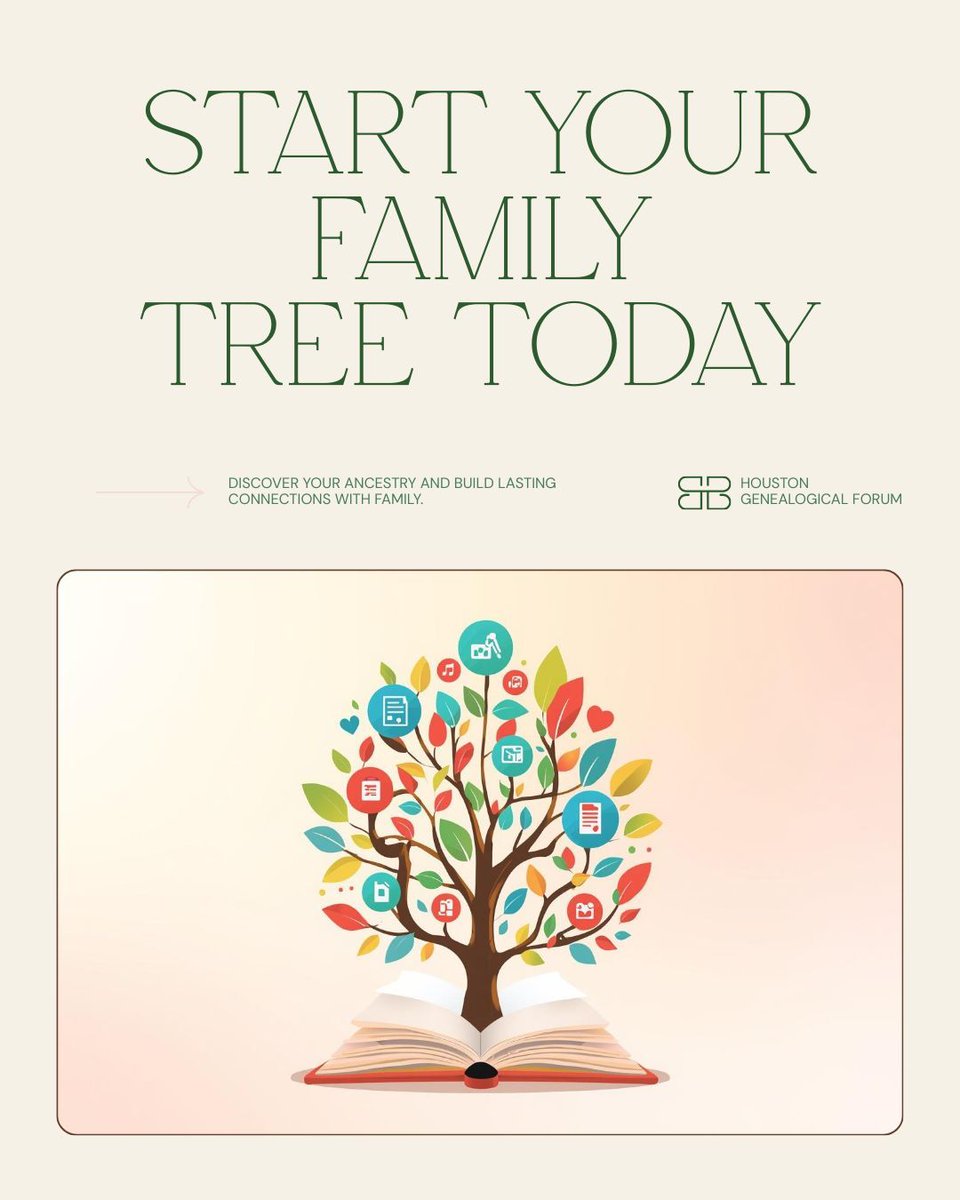 Houston Genealogical Forum tweet media
