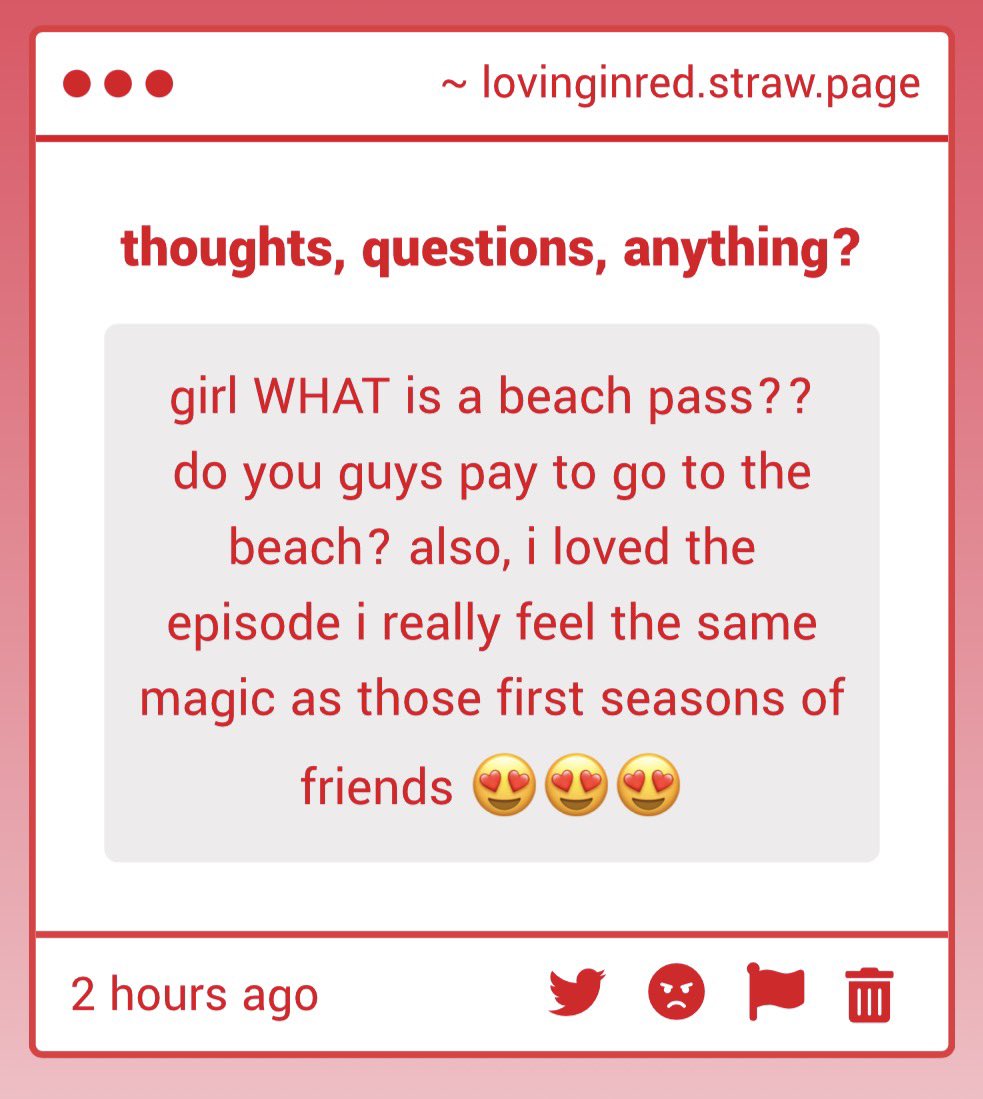 L0VINGINRED's tweet image. okay I actually don’t know LOL the beach I was researching to use for the chapter said you had to buy a day pass so I included that but for #realism but thank you!!! I appreciate that sm!!! 🫶🫶
