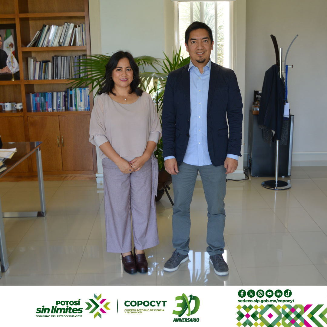 COPOCYT's tweet photo. Con el firme objetivo de ampliar nuestra red de vinculación internacional, nuestra titular, la Dra. Rosalba Medina Rivera, sostuvo una reunión de trabajo con el Dr. Claudio Cruz Cázares, Director de StartUB! de la Universidad de Barcelona. https://t.co/KHRmhXt5rt