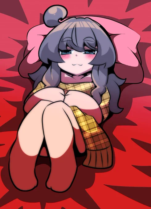 眠る寸前の栗田まろん絵