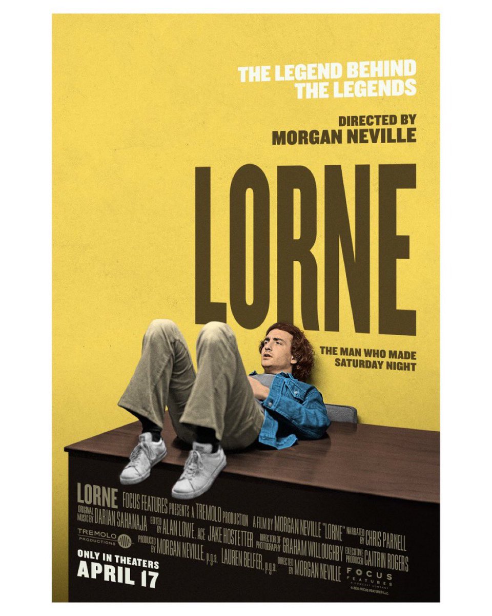 mkottick's tweet image. New Poster : Comcast’s #FocusFeatures presents #Lorne - coming to theatres April 17, 2026 #Comcast