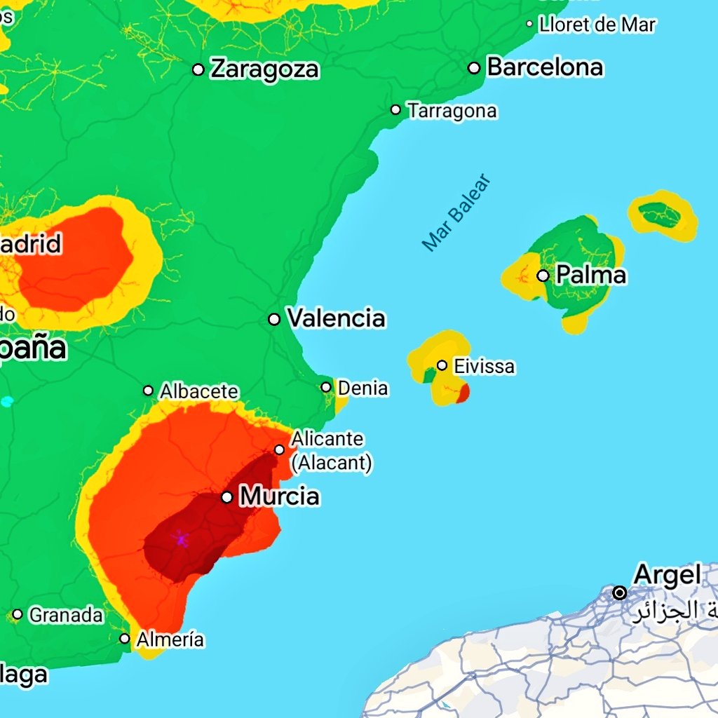 ¿"Veneno en el aire"?

Ni🌧️lloviendo nos libramos...¡Qué vergüenza y qué falta de diligencia y capacidad para gestionar!

¿Dónde están las medidas?

En serio,¿creéis que el polvo sahariano es la razón de que seamos el único rincón de España así?

¡Dimisiones inmediatas, Basta YA!