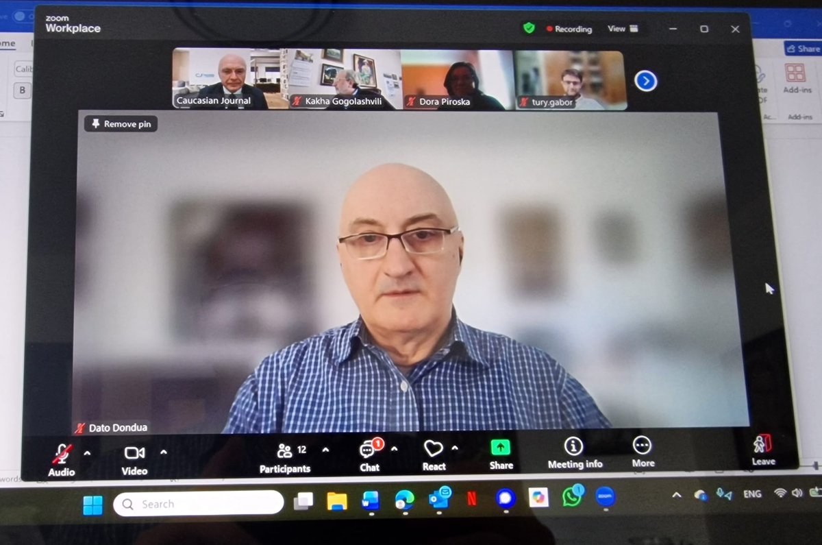 “Stable institutions create stable economies.”
At the webinar “Visegrad Lessons for Georgia,” EUAC Chair <a href="/DavidDondua/">David Dondua</a> highlighted lessons from the Visegrad Group for Georgia: rule of law, protected economic sectors, and a strong transit role between Europe and Asia.
#EUAwareness