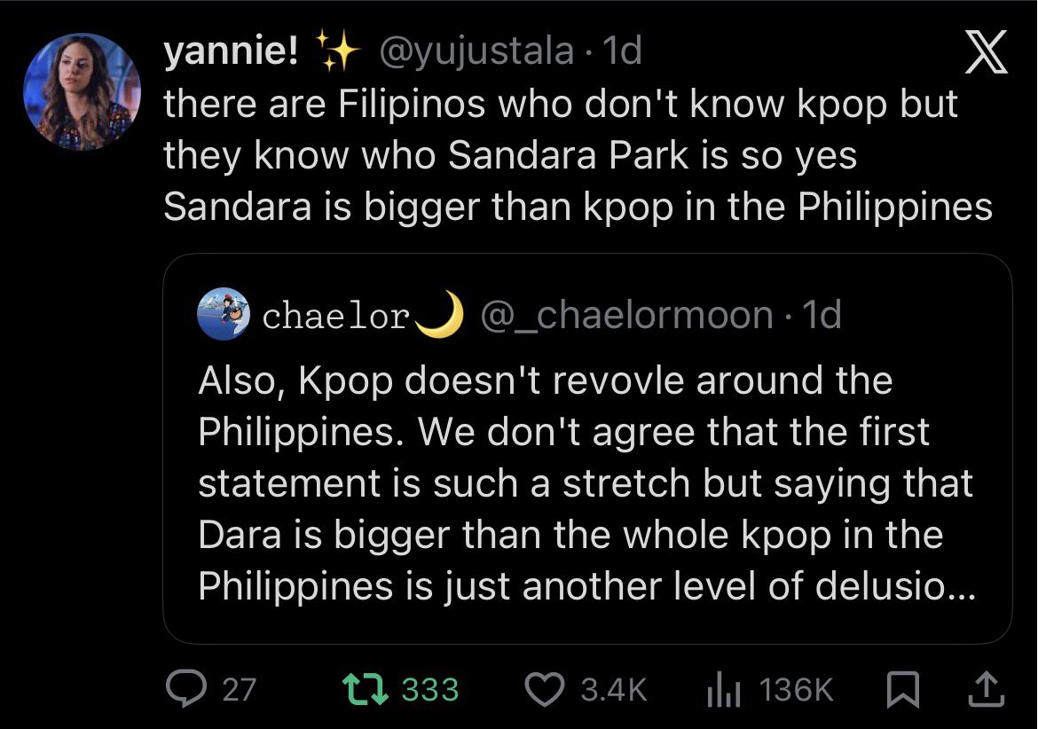 TheSandaraWave's tweet photo. yall just be making shit up atp and it's embarrassing 😭 

questioning her ph influence to being corrected by filipinos

questioning KOREAN language to being corrected by actual koreans

and now questioning law to being corrected by some lawyers in quotes.

JUST EMBARRASSING AF😭 https://t.co/MNEQkVVsTe