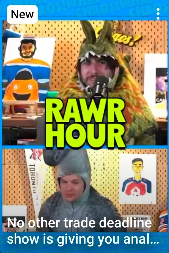 Rik_Sal_'s tweet photo. @WhatChaosShow really putting the "What" in What Chaos with this title here boys 🍆 https://t.co/ZgnrcaRQMH