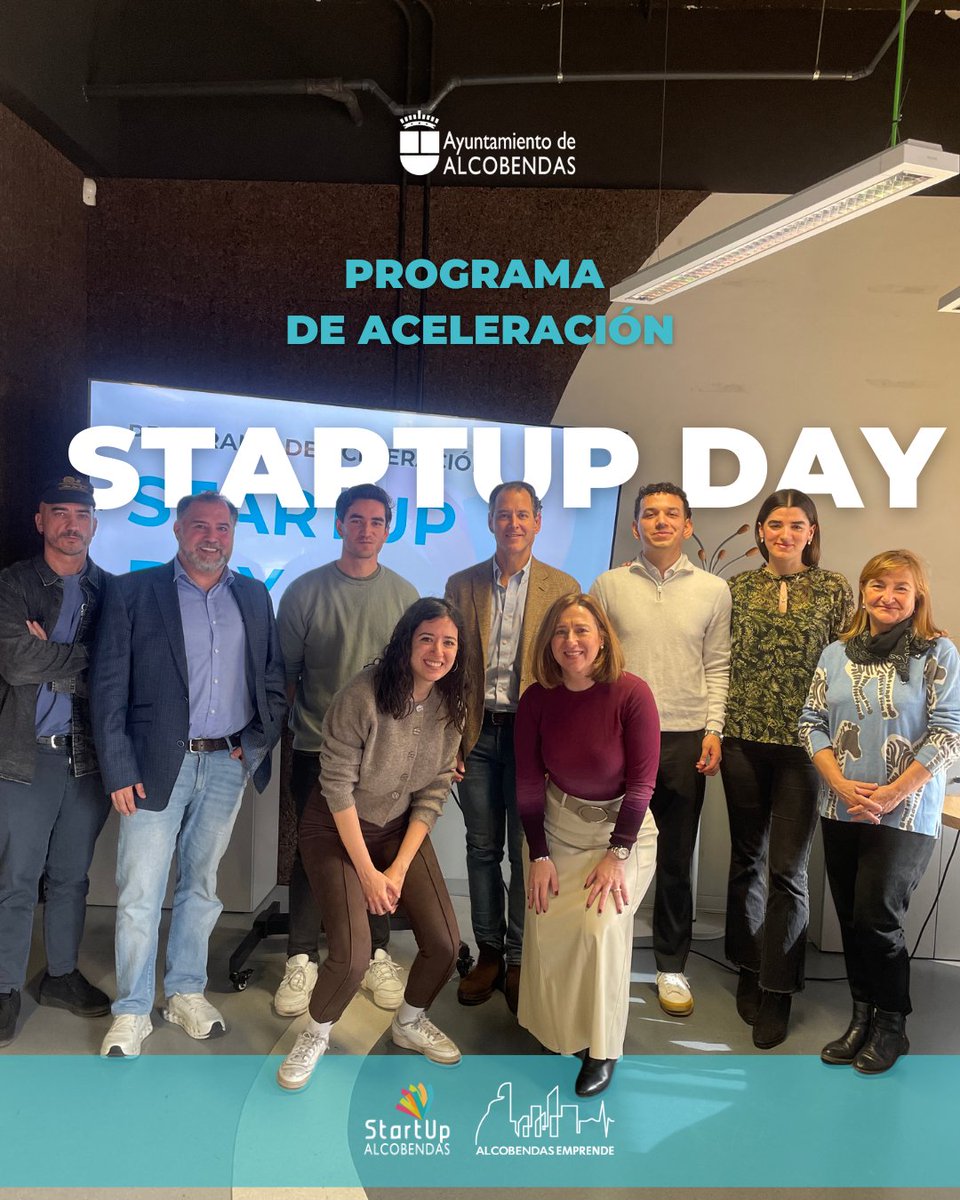 Alcobendas_empr's tweet photo. 🚀 Arranca una nueva edición del Programa de Incubación de Alcobendas Emprende.
En el Startup Day dimos la bienvenida a AlmaVIP · AutomAIALabs · BodegaLabs · FuturIA · HazTuPlan · Wax & Calm · Plenia · Future Island Tech · Electra Energy S. Coop.
#AlcobendasEmprende #StartupDay https://t.co/UyuCLUF8Sb