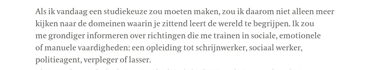 ManuelSintubin's tweet image. Hmmm ... een opleiding waarin je niet alleen zittend de wereld leert begrijpen, die je traint in sociale, emotionele en manuele vaardigheden 🤔
Kortom: #Geowetenschappen aan #KULeuven 👊
@tijd
@LodeLauwaert