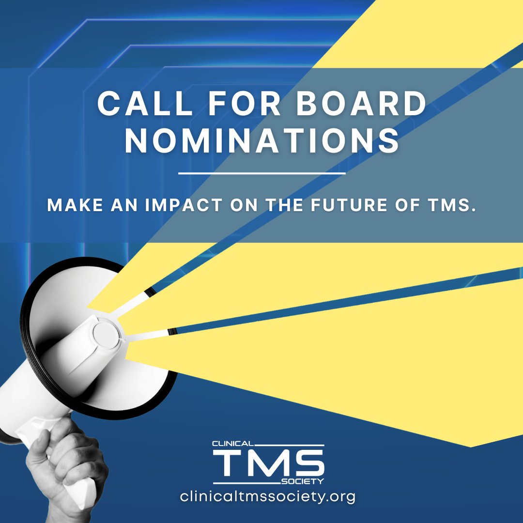 Clinical TMS Society tweet media