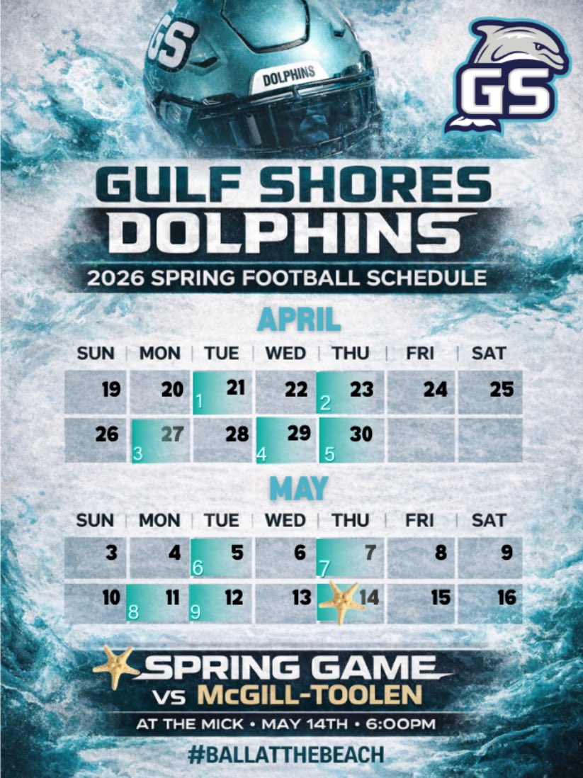 Gulf Shores High School Football tweet media