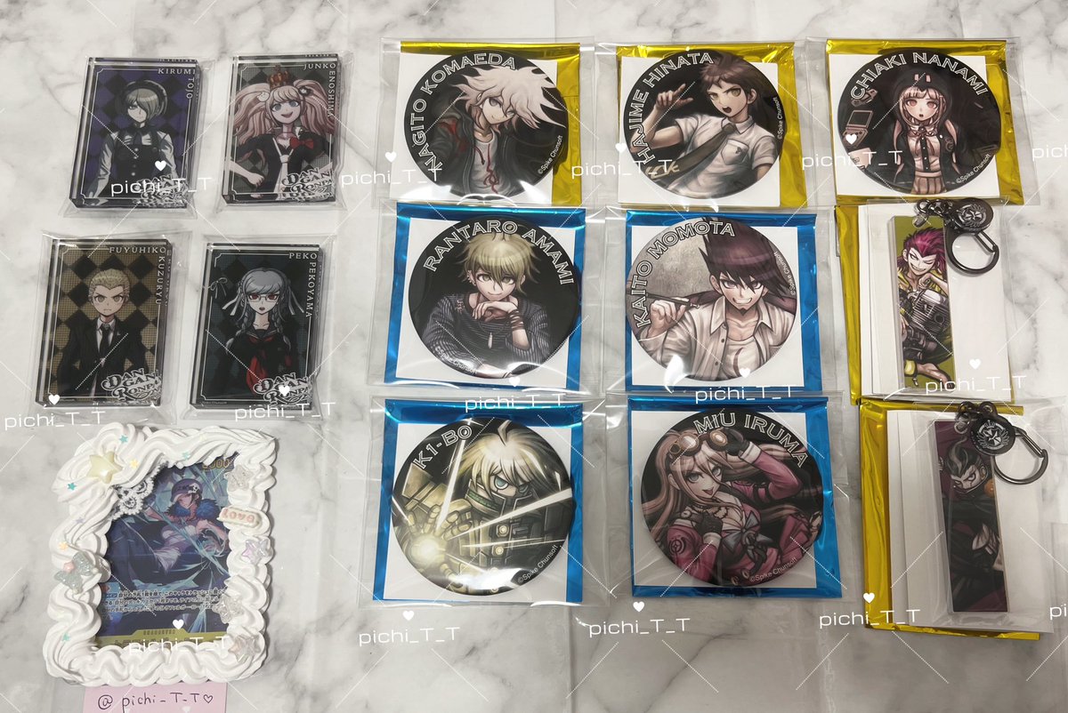 ?譲渡/交換? ダンガンロンパ 15周年記念展 アクリルブロック BIG缶 