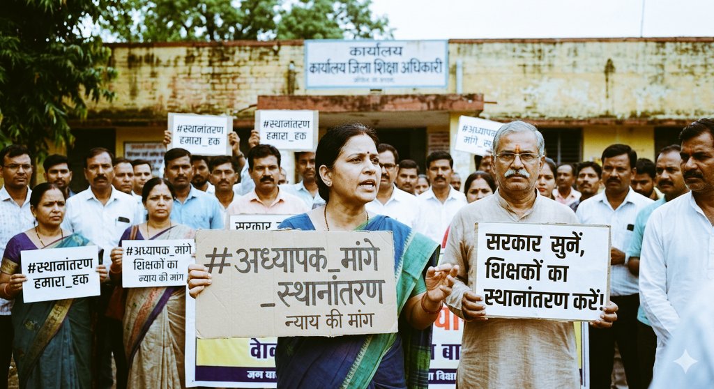 Purushottam_16's tweet photo. शिक्षा का दीप जलाने वाले पथ प्रदर्शकों (तृतीय श्रेणी अध्यापकों) के स्थानांतरण शीघ्र किए जाने चाहिए। 
@BhajanlalBjp @Bhajanlalofc @madandilawar @narendramodi @narendramodi_in @PMOIndia @RajCMO @rajeduofficial
#अध्यापक_मांगे_स्थानांतरण https://t.co/e5NiHr3THB
