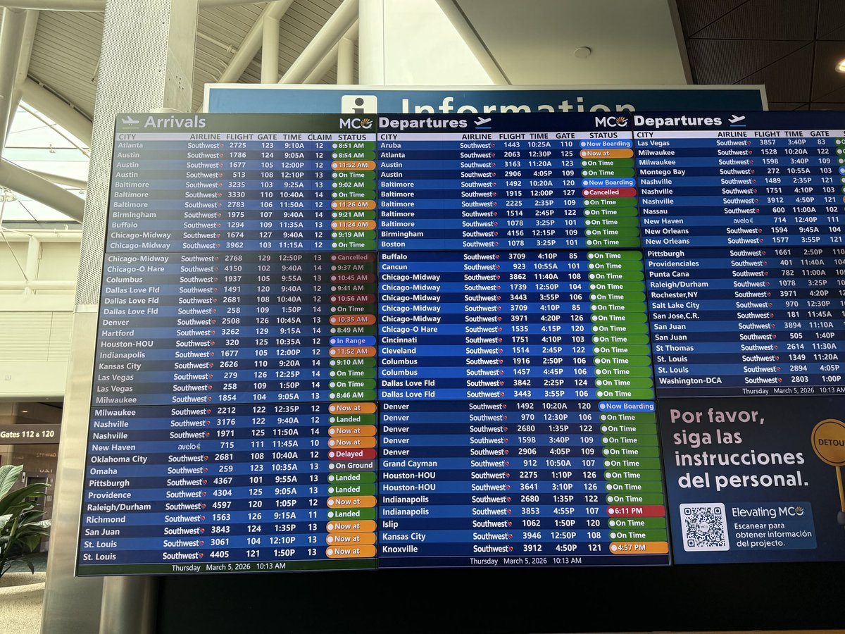 ディズニーワールドに別れを告げ🥲
オーランドから次の目的地へ向かいます‼️✈️