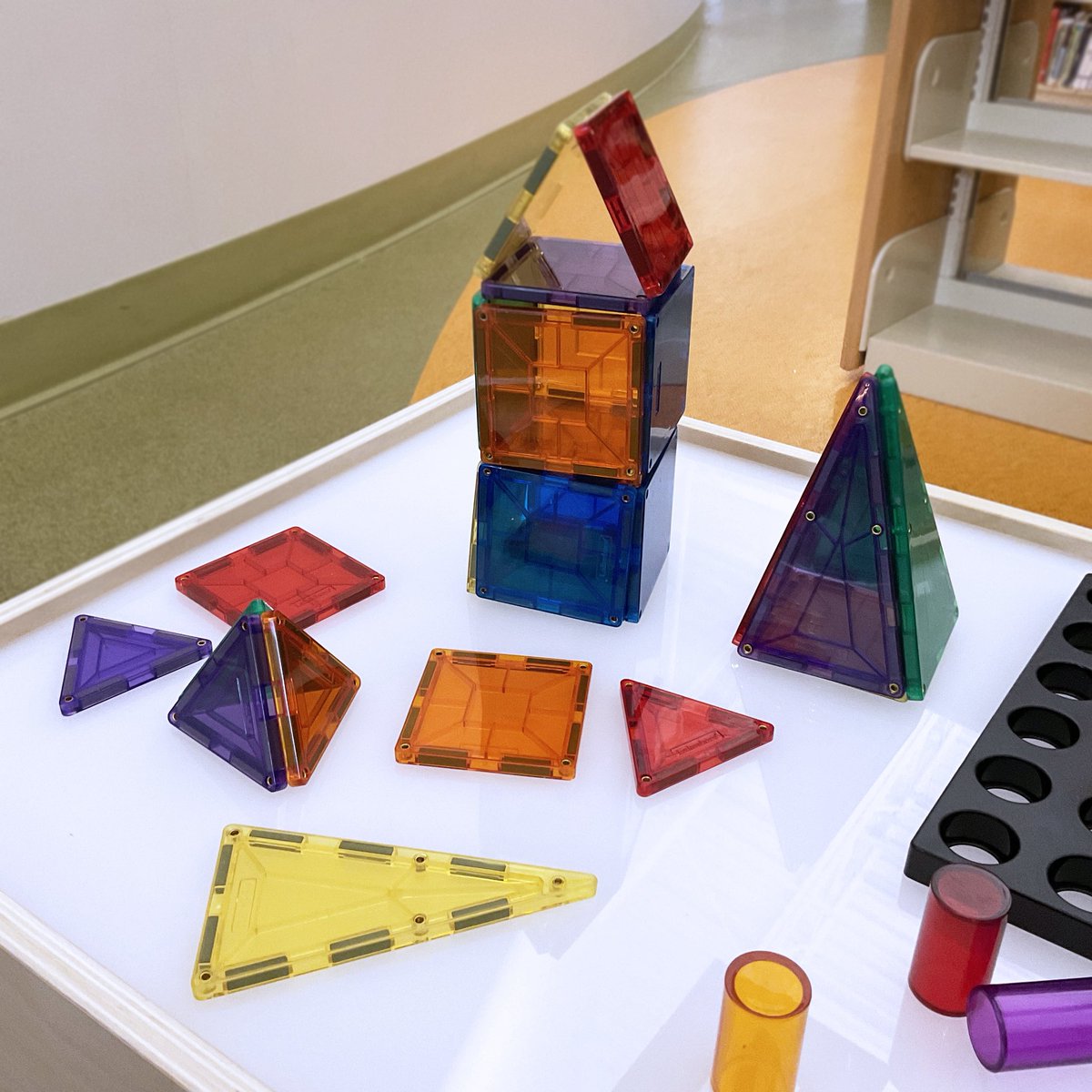 PerryCoLibrary's tweet photo. ✨ Check Out Our Adaptive Light Table! ✨

Let your kiddos explore, build, and create with tactile liquid letters, magnetic tiles, crystal building blocks, and a light bright!
Don’t forget to take a look at our adaptive reading collection which includes. https://t.co/Y410rqPhL2