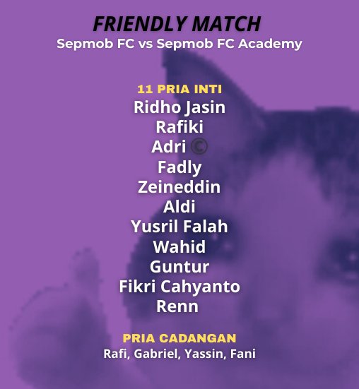 Sepmob FC tweet media