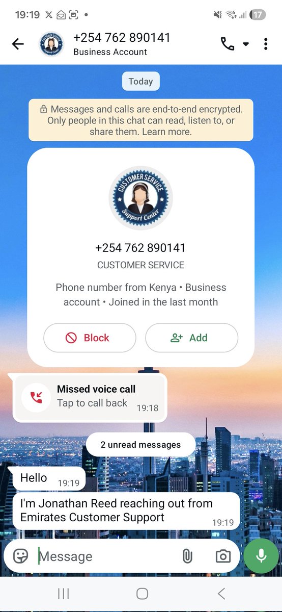 Karthik3799's tweet photo. @EmiratesSupport @emirates 

Pls check this page and confirm that this is from Emirates or fake? This id everyone getting response in the comment. https://t.co/v3cewZU19J