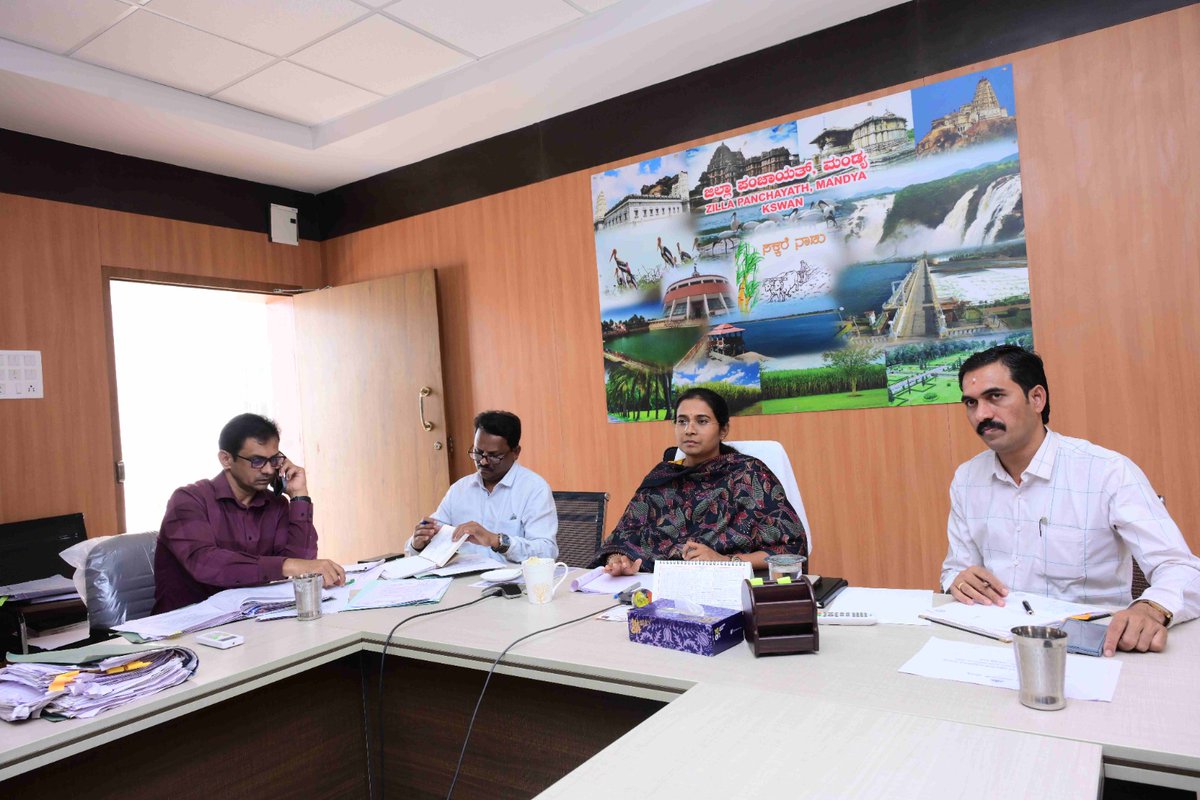 Mandya Zilla Panchayat tweet media