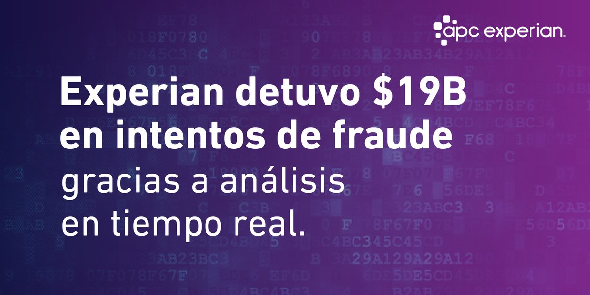 APC Experian tweet media