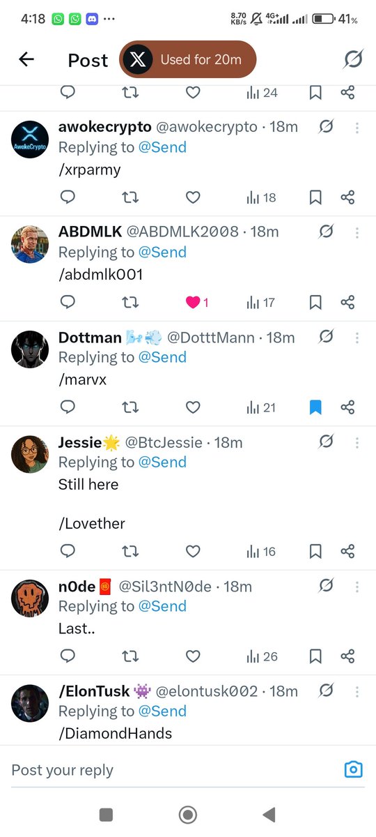 Glimx_'s tweet photo. Here's the winner @ethentree 

I did my research and found out he's the last reply at exactly 10:am ET 

The next to him is @ABDMLK2008 which dropped At 10:00:01

Proof in the images 

I will be happy to be blessed with little $cc  for my research,no entitlement just love what you're building with @Send 

@ethentree 

Thank you for this 

Sendtag : /GLIMX 

I WILL BE THE HAPPIEST PERSON