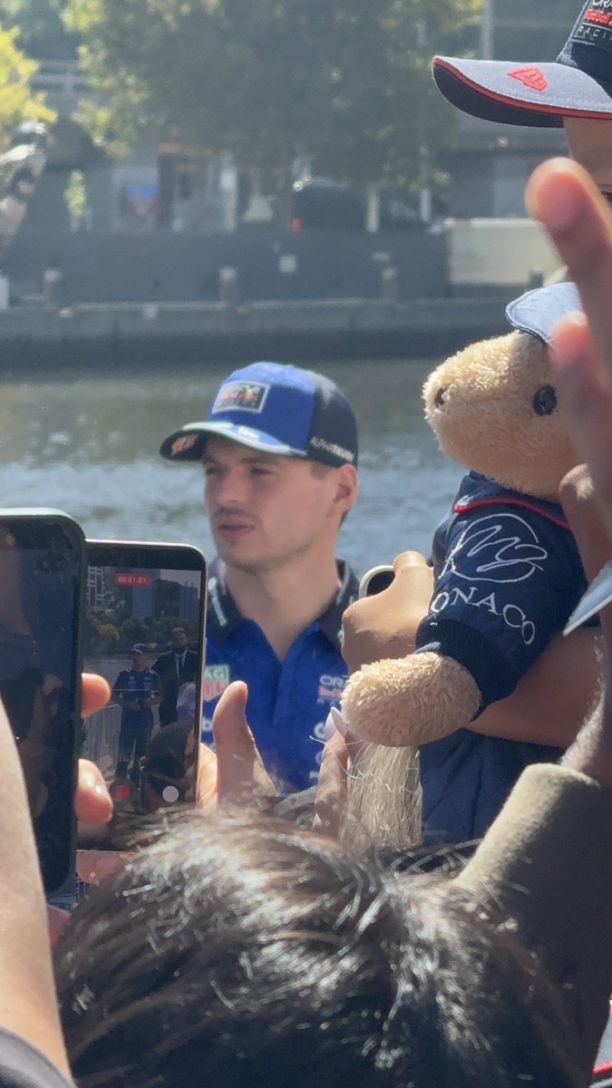 SAW MAX VERSTAPPEN WITH MY OWN TWO EYES