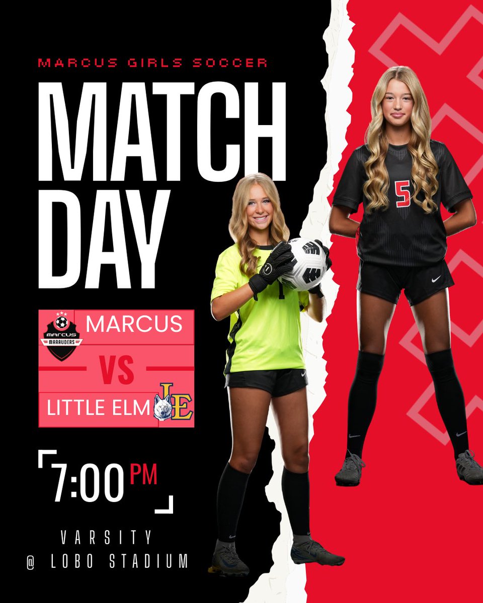 Marcus_MMFCG's tweet photo. 🚨GAME CHANGE🚨

Due to projected bad weather for tomorrow, our game has been moved to TODAY!! As always, come out and be loud to support the girls!!❤️🖤⚽️ #wearthetarget https://t.co/5EWvO19fvk