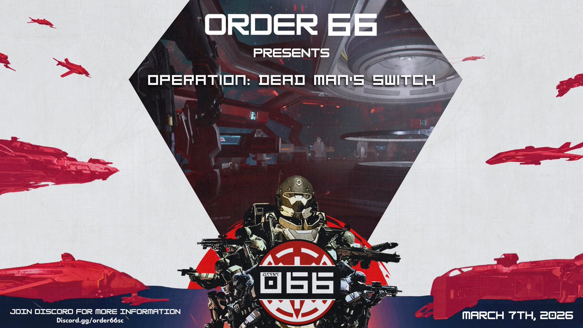 We are already expecting over 200 players for Operation: Dead Man’s Switch! 

A very real chance this breaks 300 players 👀