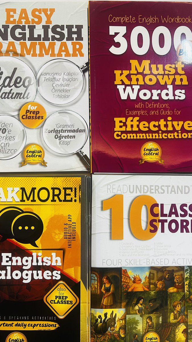 instagram.com/reel/DVgfCV8Cg…

📚 GENEL İNGİLİZCE İÇİN 4 MÜKEMMEL KİTAP SETİ 🇬🇧

İngilizceyi dört beceri üzerinden (okuma, dinleme, konuşma, kelime &amp; gramer) geliştirmek isteyenler için hazırlanmış çok güçlü bir set!

✨ Set İçeriği:
📘 Easy English Grammar – Grameri zorlaştırmadan