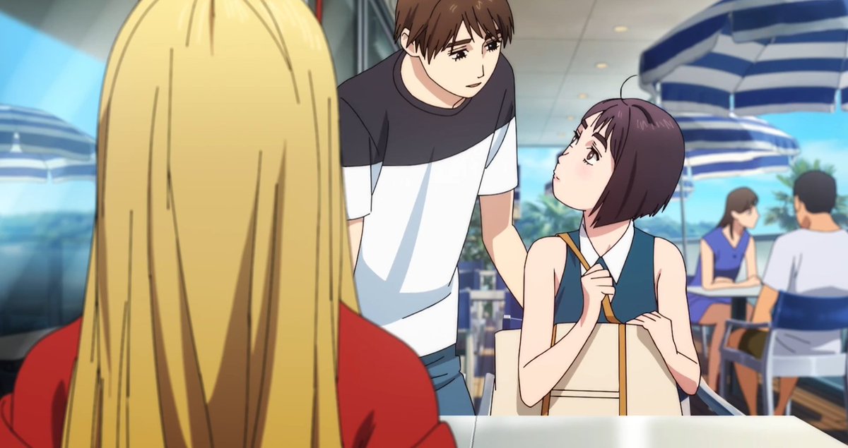 LeJamesAu's tweet image. "You're still just a kid, you're not even independent yet. But Kanata is an adult. And real love happens between adults. All you're doing is playing make believe😒"

This was quite the tense convo  between Ren &amp;amp; Kanata with Emma😳

#mfghost #anime @TrishaMellon @KieranFlitton