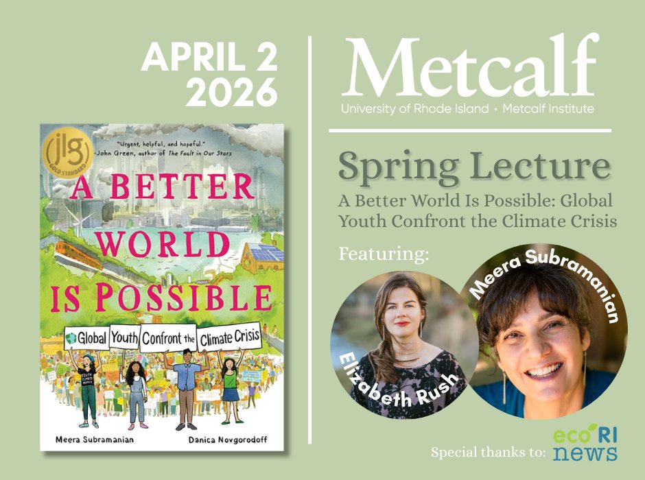 Metcalf Institute tweet media