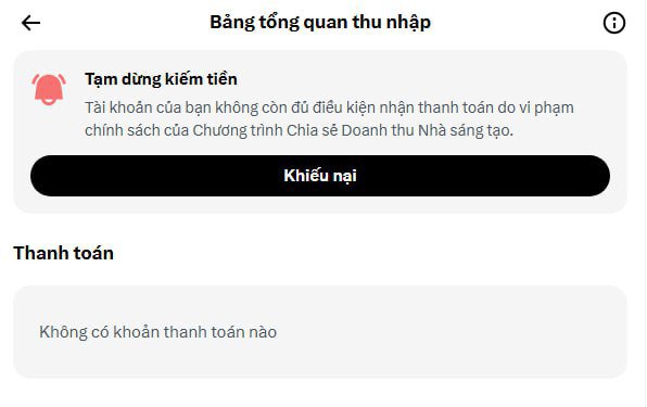 Như này là bị sao vậy các bác!

Kháng như nào nhỉ ?

Mình vào kháng không gửi tin nhắn được hix.

Cứ tưởng là chưa đủ 2k fl với 5M cơ.