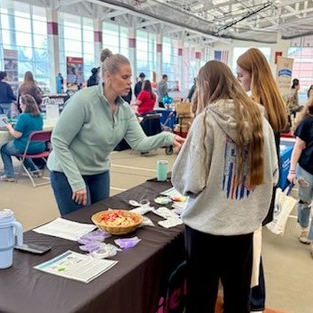 We’re excited to be part of the Multi-District Career Fair today at Susquehanna University’s Garrett Sports Complex!

Holly and Nicole from our Sunbury office are  talking with students about career options and opportunities in our industry.