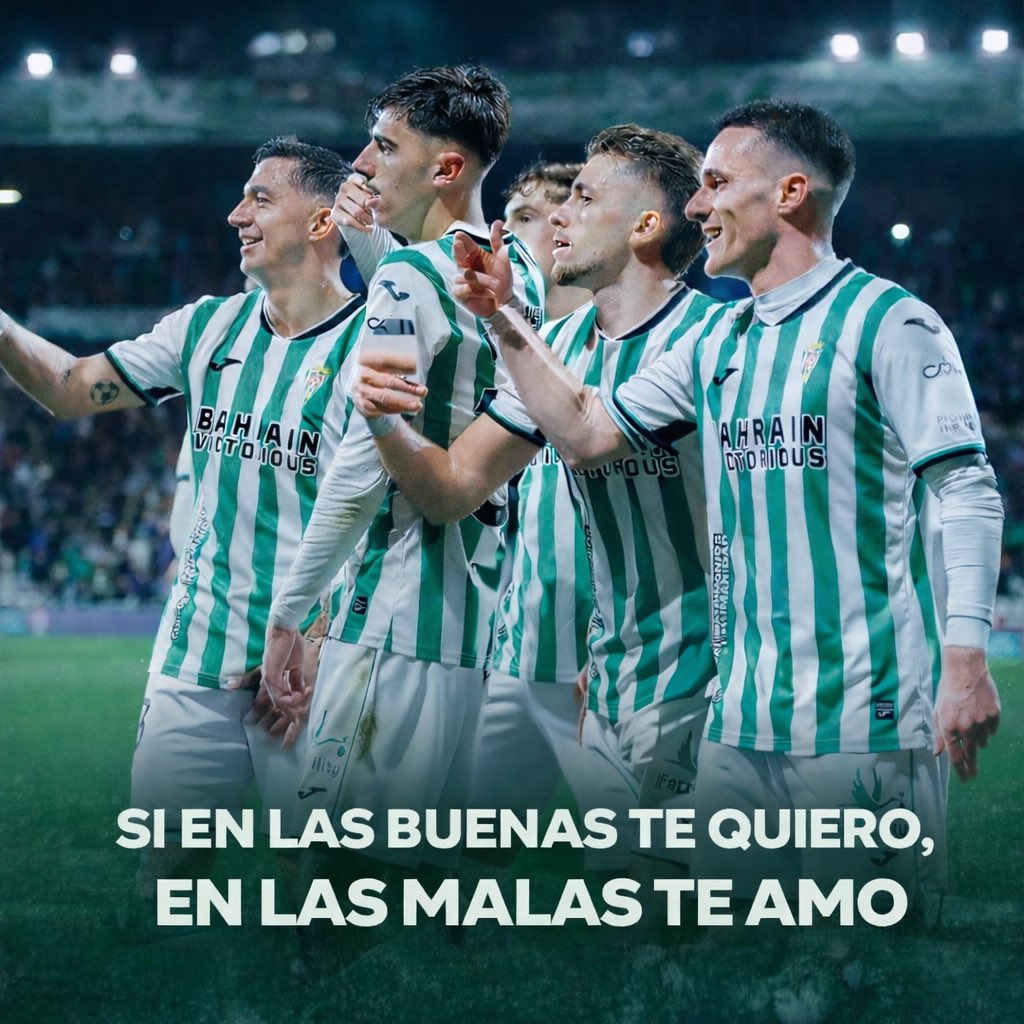 Si en las buenas te quiero, en las malas te amo.

Tres derrotas seguidas duelen y el último partido en casa dejó mucho que desear. Pero ahora es cuando más unidos tenemos que estar.

Este equipo ya ha demostrado de lo que es capaz. Toca aprender, reaccionar y volver más fuertes.
